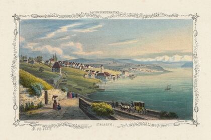 Lac de Neuchatel. St. Blaise