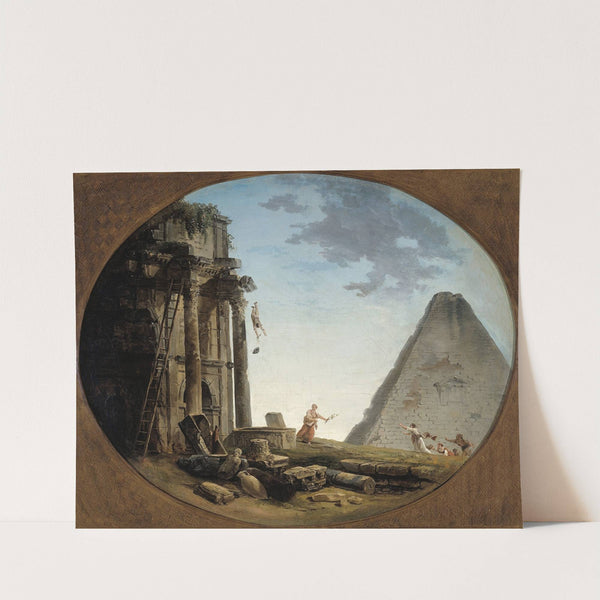 L’Accident (1790-1804) by Hubert Robert