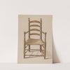 Ladder Back Chair by American 20th Century