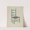 Ladder Back Chair - Called Jolting Chair by Magnus S. Fossum