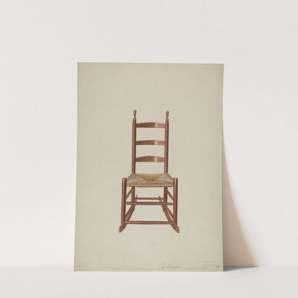 Ladder Rock Chair (1937) by John Sullivan