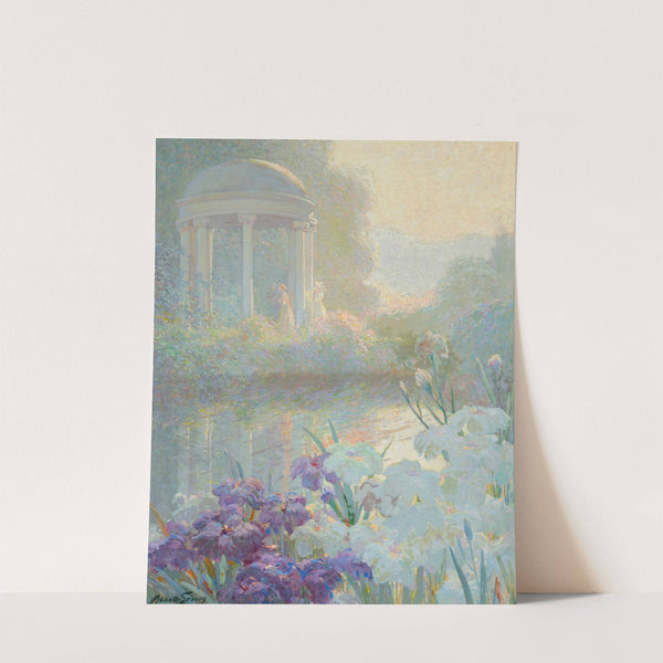 Ladies by a Gazebo by Abbott Fuller Graves