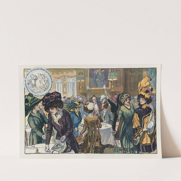 Ladies' day at the club by Gordon Grant