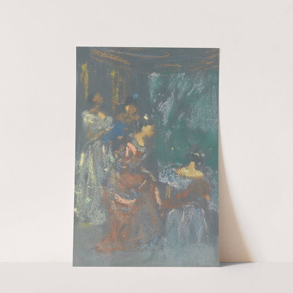 Ladies in evening dress by James Watterston Herald