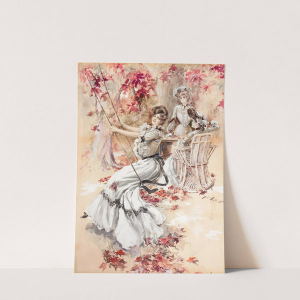 Ladies in the Park (1903) by Harrison Fisher