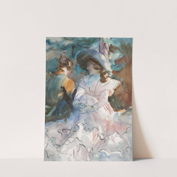 Ladies in the Shade Abriès by John Singer Sargent