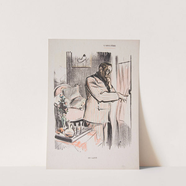 L’Adultere (1902) by Hermann-Paul