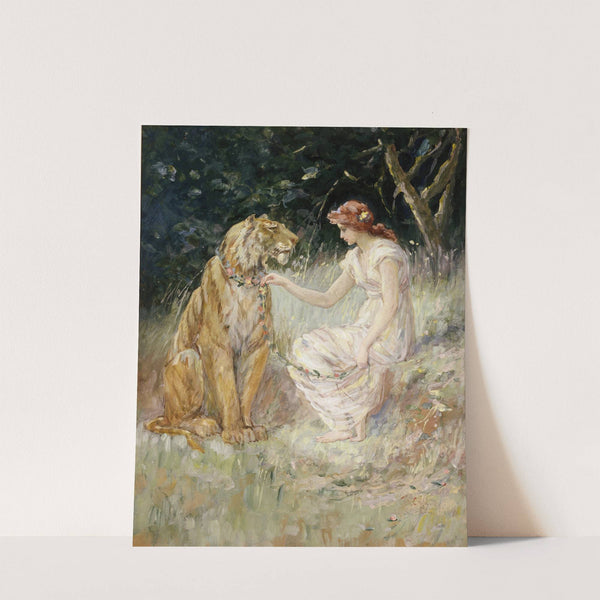 Lady and the Tiger by Frederick Stuart Church