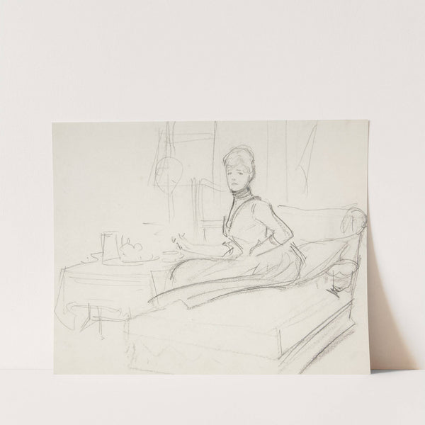 Lady at Tea Table by John Singer Sargent