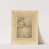 Lady Elliott, Commonly Called Dolly The Tall (1775–1827) by Thomas Rowlandson