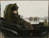 Lady in a Landau. Motif from Paris