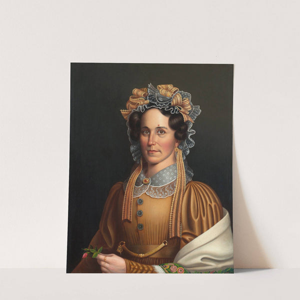 Lady in Brown by Frederick Randolph Spencer