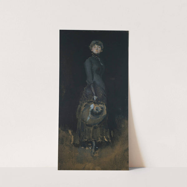 Lady in Gray (ca. 1883) by James Abbott McNeill Whistler