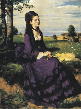 Lady in Violet