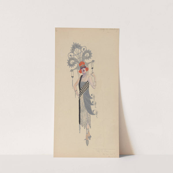 Lady-in-Waiting (1912 - 1924) by Will R. Barnes