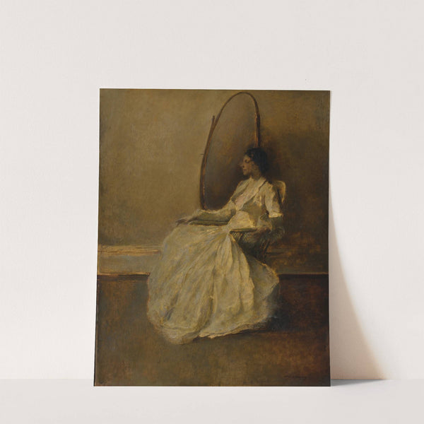Lady in White (No. 1) by Thomas Wilmer Dewing