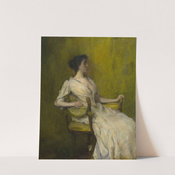 Lady in White (c.1901) by Thomas Wilmer Dewing