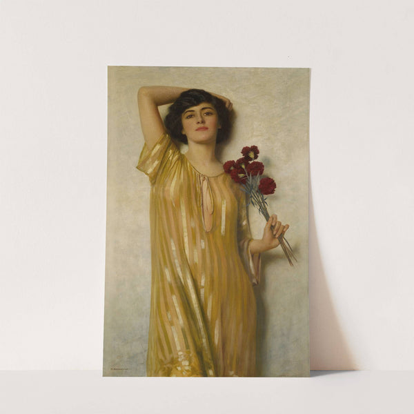 Lady in Yellow by Max Nonnenbruch