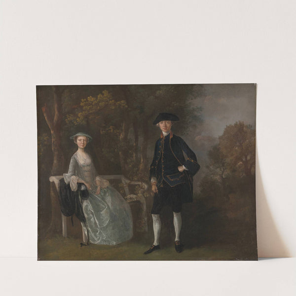 Lady Lloyd and Her Son, Richard Savage Lloyd, of Hintlesham Hall, Suffolk by Thomas Gainsborough
