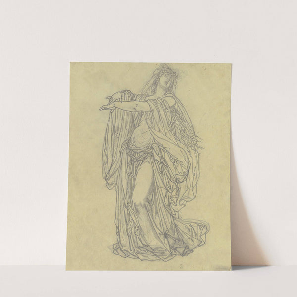 Lady Macbeth mit blutigen Händen by Ferdinand Fellner