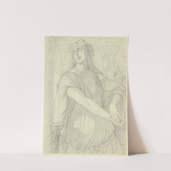 Lady Macbeth mit blutigen Händen by Ferdinand Fellner