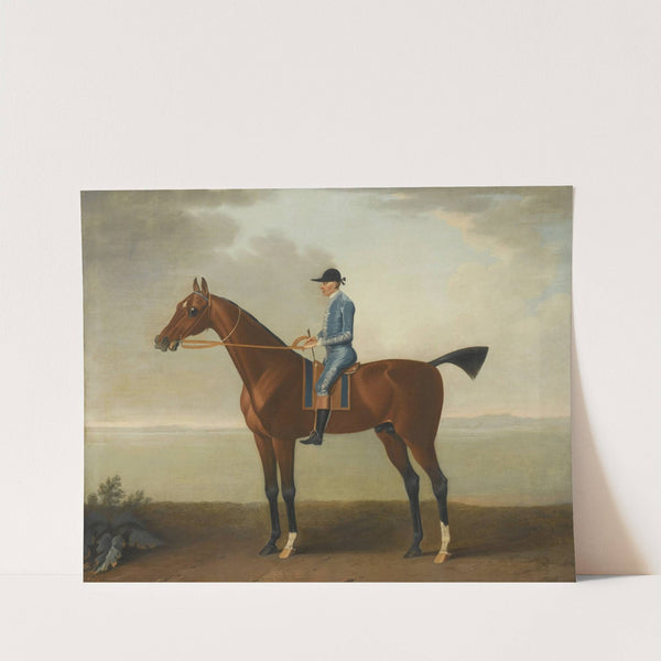 Lady O'Brien's horse with jockey up by John Wootton