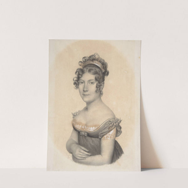 Lady of the Court of Napoléon I by Jean-Baptiste Isabey