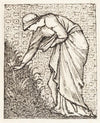 Lady Picking Flowers