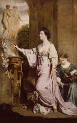 Lady Sarah Bunbury Sacrificing to the Graces