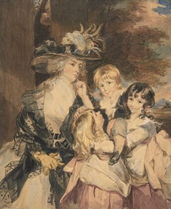 Lady Smith and Her Children
