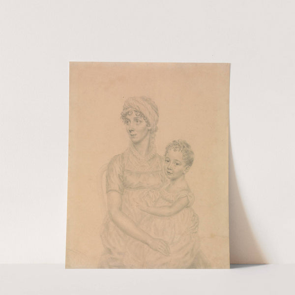 Lady Wigram with Her Infant Son, William Pitt Wigram by John Smart