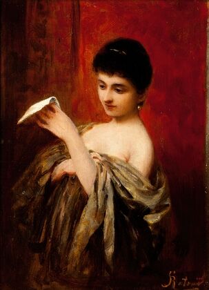 Lady with a Letter (1895)