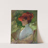 Lady with a Red Hat (Portrait of Maggie Wilson) (c. 1904) by Frank Duveneck