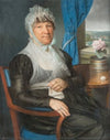 Lady With Needlework At A Window