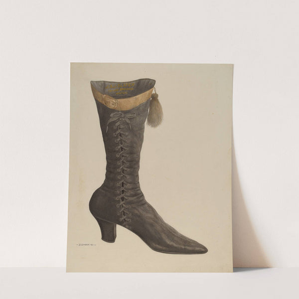 Lady's Boot by Dorothy Dwin