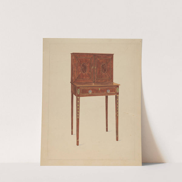Lady's Writing Cabinet by American 20th Century