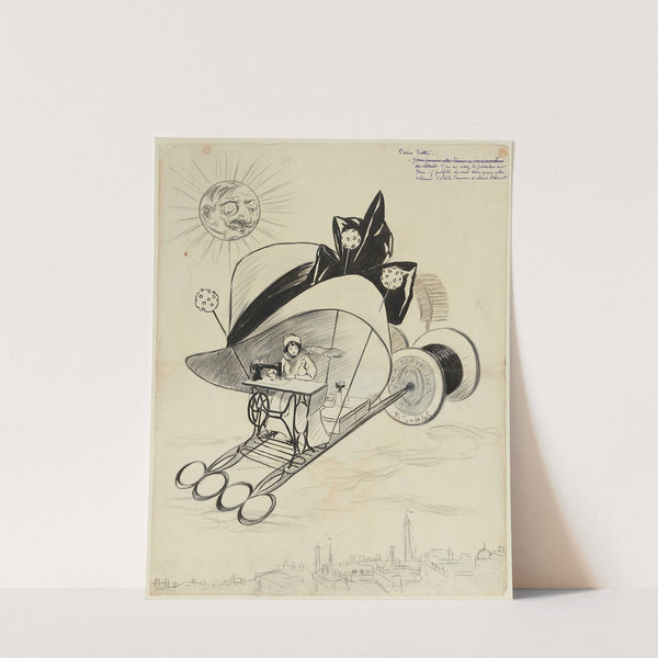 L’aéro trotteur ou L’aéro trottin (1909) by Fernand Louis Gottlob