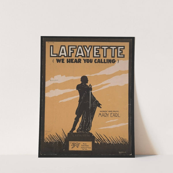 Lafayette (we hear you calling) by Anonymous