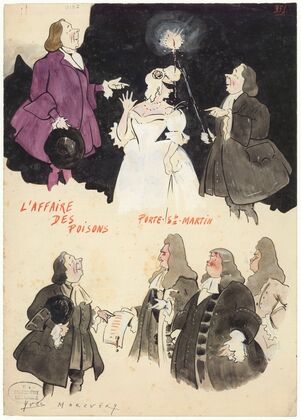 L’affaire des poisons, drame historique de Victorien Sardou (1907)
