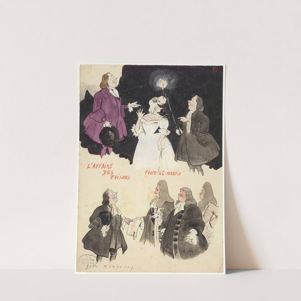 L’affaire des poisons, drame historique de Victorien Sardou (1907) by Yves Marevéry