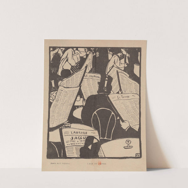 L’Age du Papier (1898) by Félix Vallotton