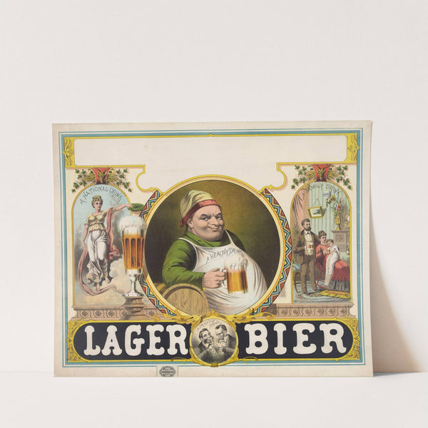 Lager bier (1879) by Mensing & Stecher