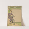 Lager-Plakat für Fahrradwerbung (1897) by Gertrud Steinbach