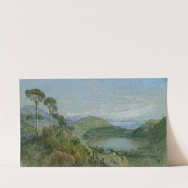 Lago Avernus (ca. 1867–70) by William Trost Richards