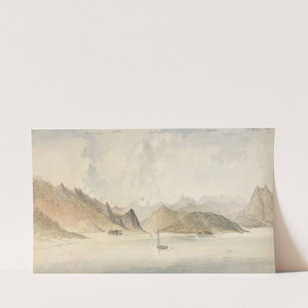 Lago Maggiore and the Borromean Islands (ca. 1776) by Charles Gore