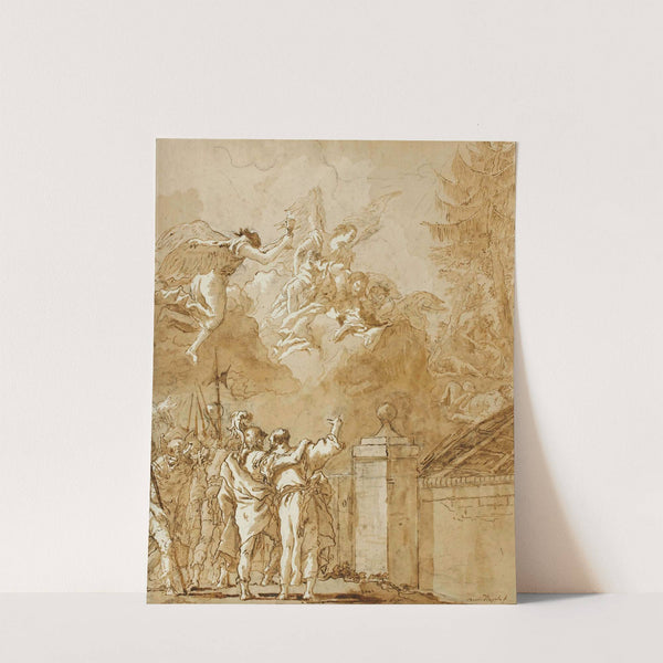 L’Agonie du Christ à Gethsémani by Giovanni Domenico Tiepolo