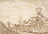 Lagoon Capriccio with a Tower