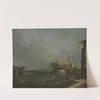 Lagoon near Venice (1740 - 1800) by Francesco Guardi