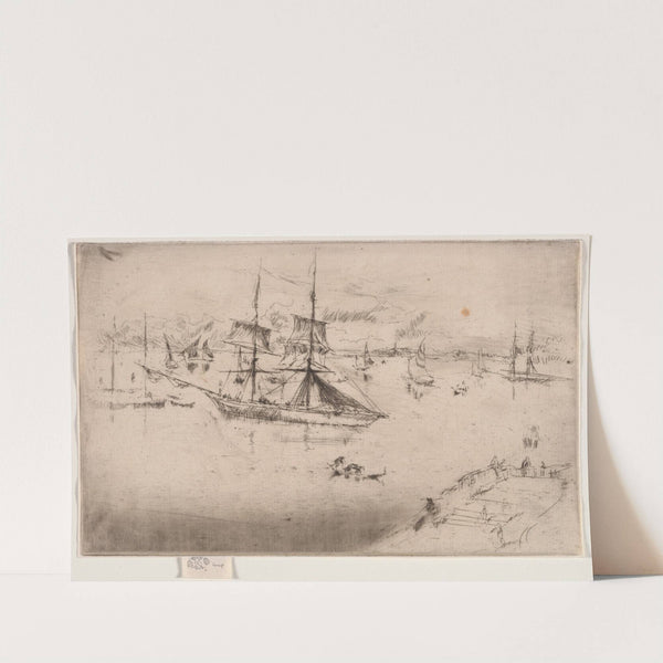 Lagoon; Noon (1886) by James Abbott McNeill Whistler