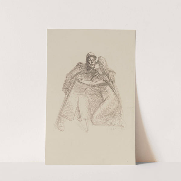 L’aide aux mutilés de guerre (1914-1915) by Théophile Alexandre Steinlen